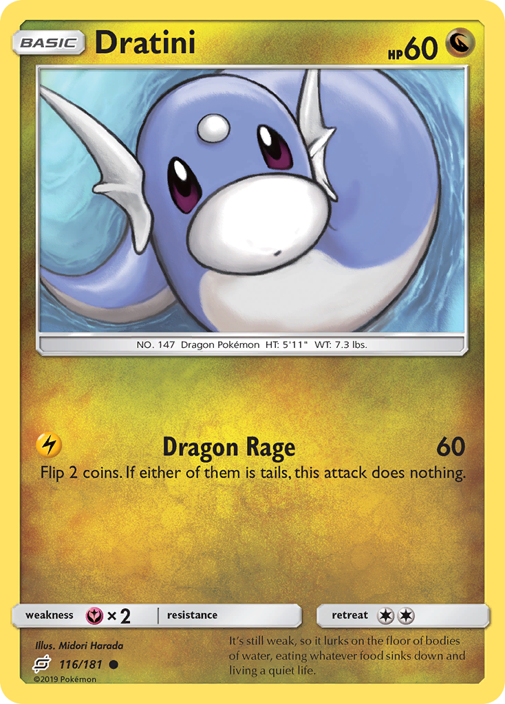 Dratini (116/181) [Sun & Moon: Team Up] | Nerdhalla Games