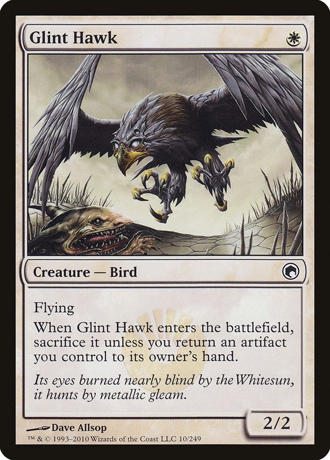 Glint Hawk [Scars of Mirrodin] | Nerdhalla Games