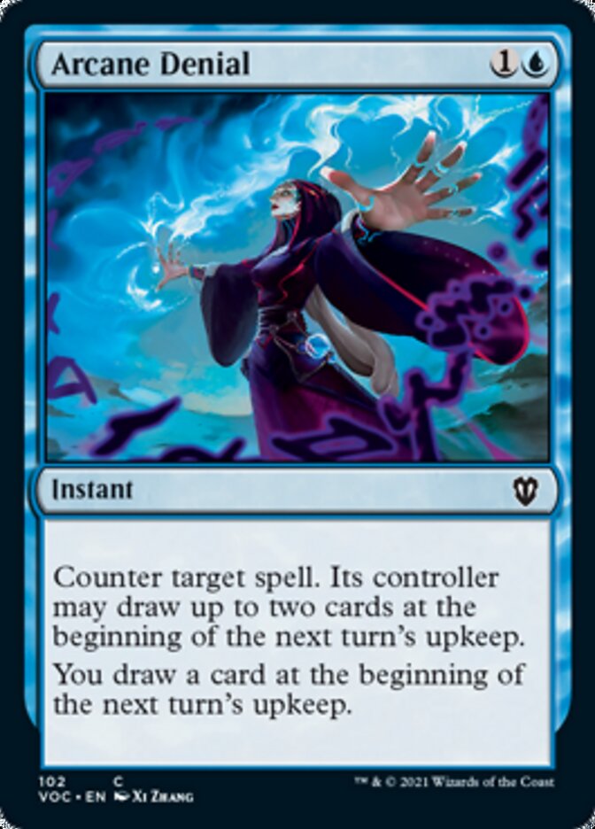 Arcane Denial [Innistrad: Crimson Vow Commander] | Nerdhalla Games