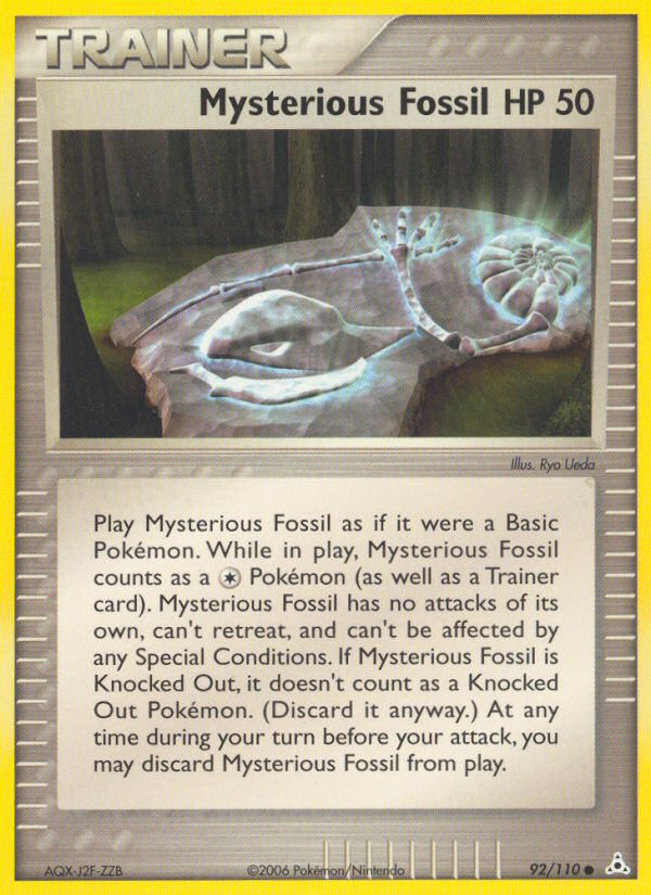 Mysterious Fossil (92/110) [EX: Holon Phantoms] | Nerdhalla Games