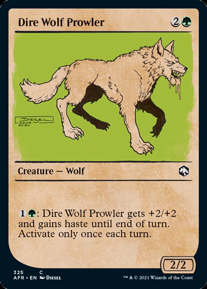 Dire Wolf Prowler (Showcase) [Dungeons & Dragons: Adventures in the Forgotten Realms] | Nerdhalla Games