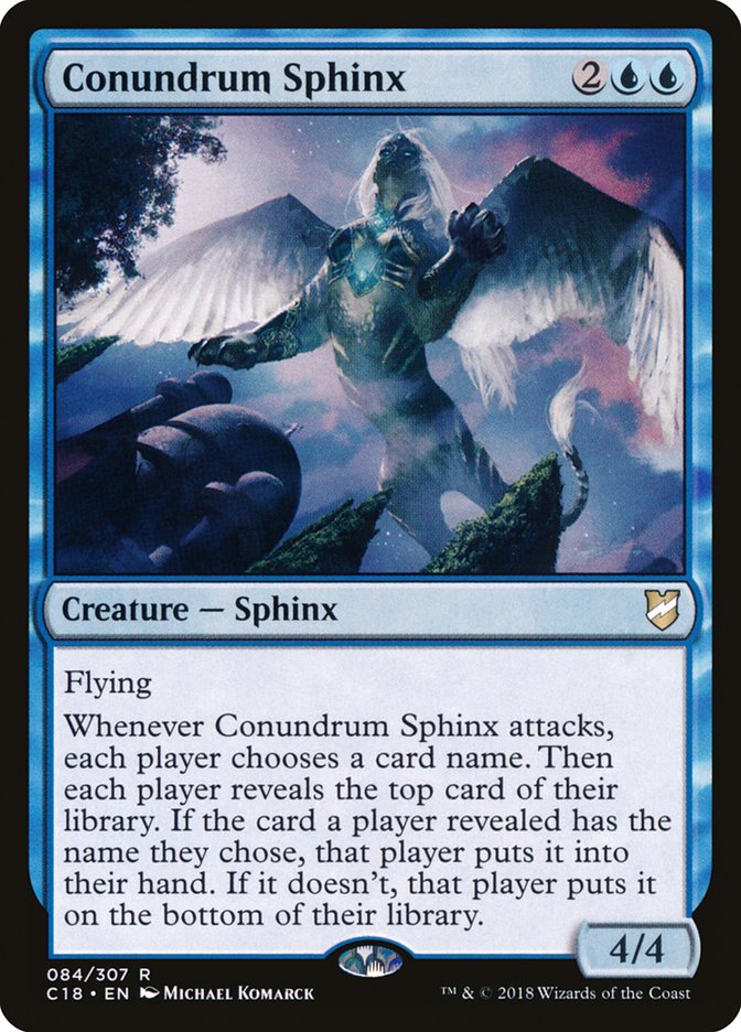 Conundrum Sphinx [Commander 2018] | Nerdhalla Games