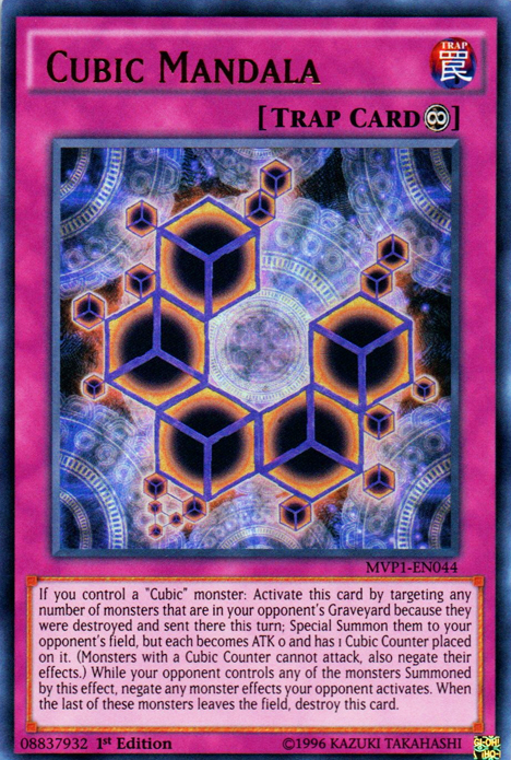 Cubic Mandala [MVP1-EN044] Ultra Rare | Nerdhalla Games