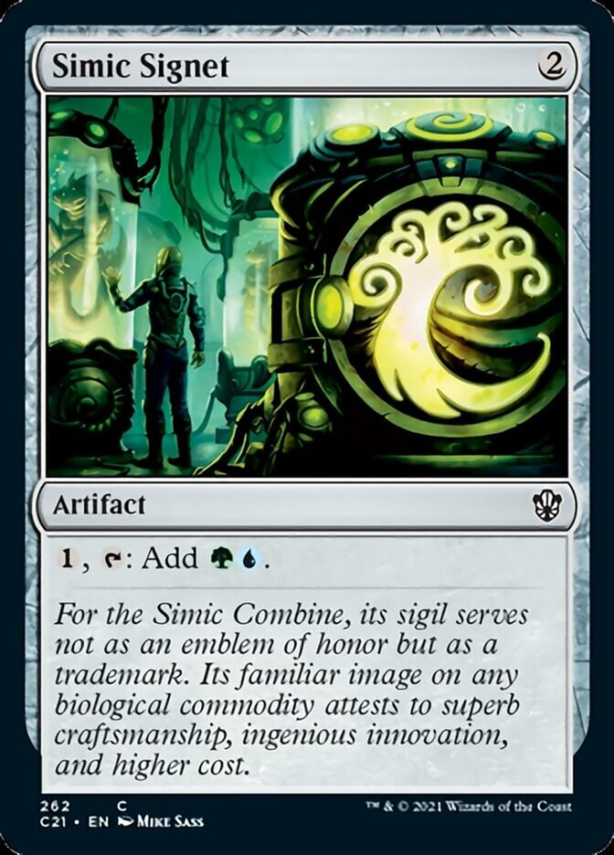 Simic Signet [Commander 2021] | Nerdhalla Games