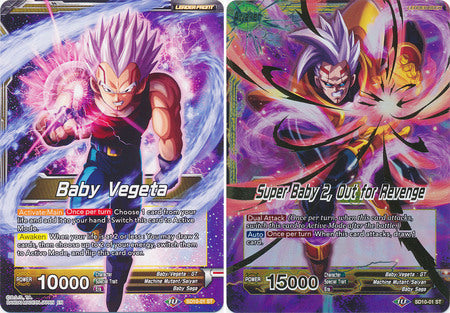 Baby Vegeta // Super Baby 2, Out for Revenge (Starter Deck Exclusive) (SD10-01) [Malicious Machinations] | Nerdhalla Games