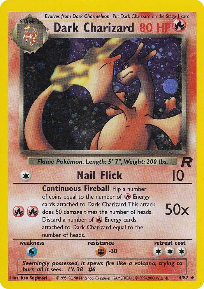 Dark Charizard (4/82) [Team Rocket Unlimited] | Nerdhalla Games