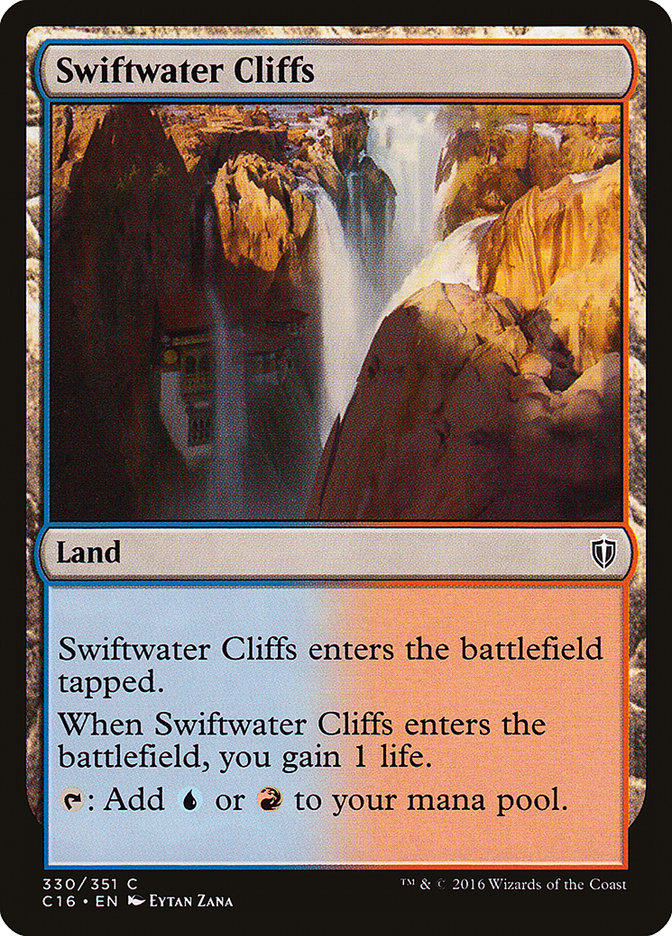 Swiftwater Cliffs [Commander 2016] | Nerdhalla Games