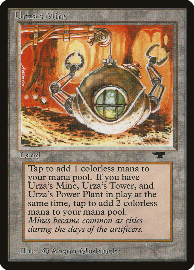 Urza's Mine (Orange Background) [Antiquities] | Nerdhalla Games