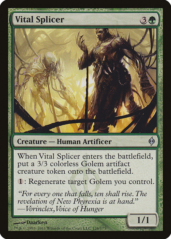 Vital Splicer [New Phyrexia] | Nerdhalla Games