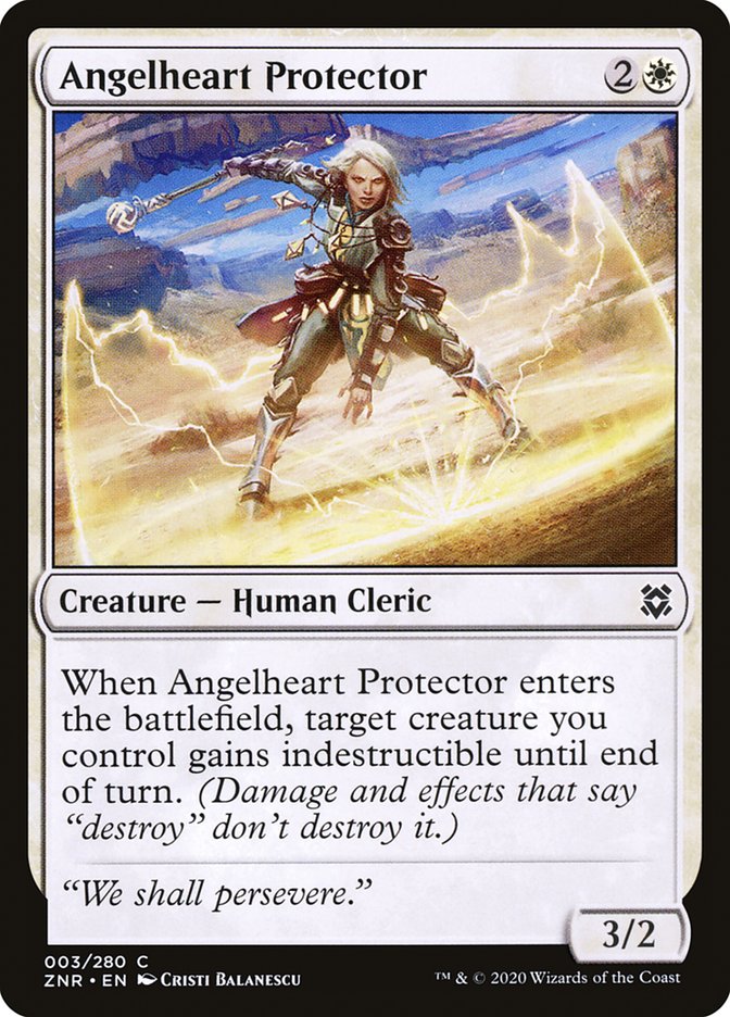 Angelheart Protector [Zendikar Rising] | Nerdhalla Games