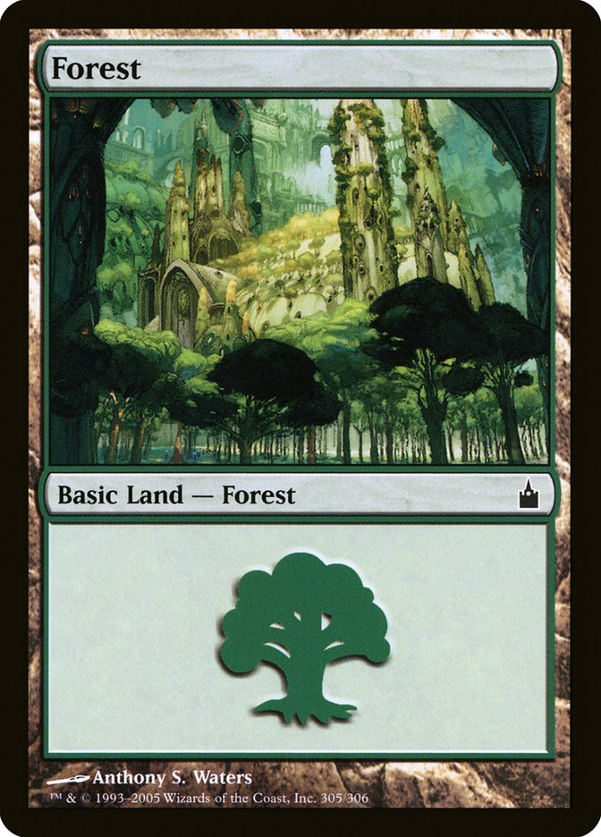 Forest (305) [Ravnica: City of Guilds] | Nerdhalla Games