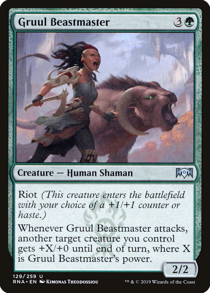 Gruul Beastmaster [Ravnica Allegiance] | Nerdhalla Games