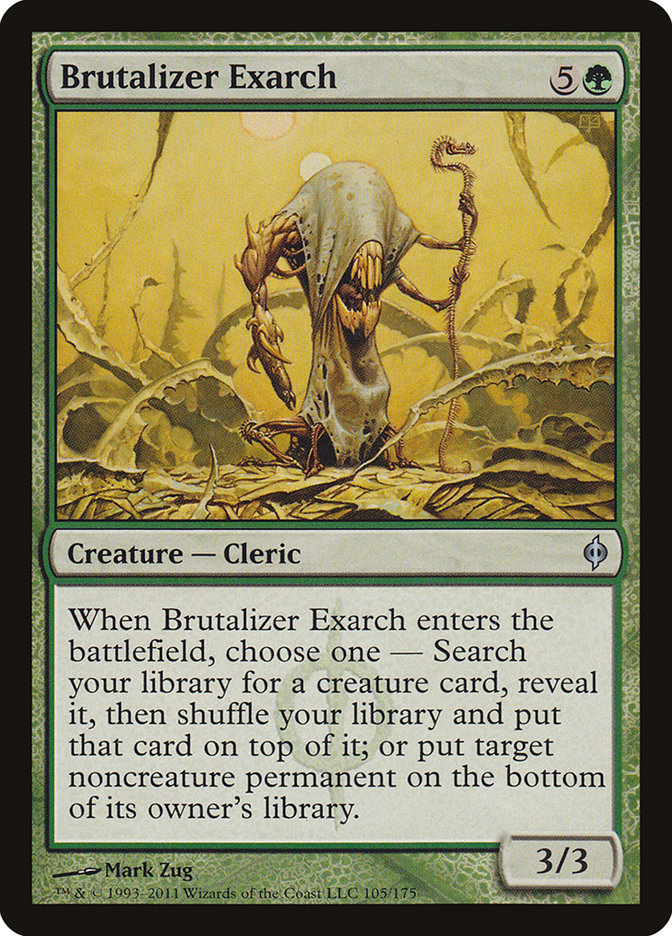 Brutalizer Exarch [New Phyrexia] | Nerdhalla Games