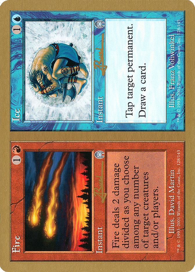 Fire // Ice (Antoine Ruel) [World Championship Decks 2001] | Nerdhalla Games