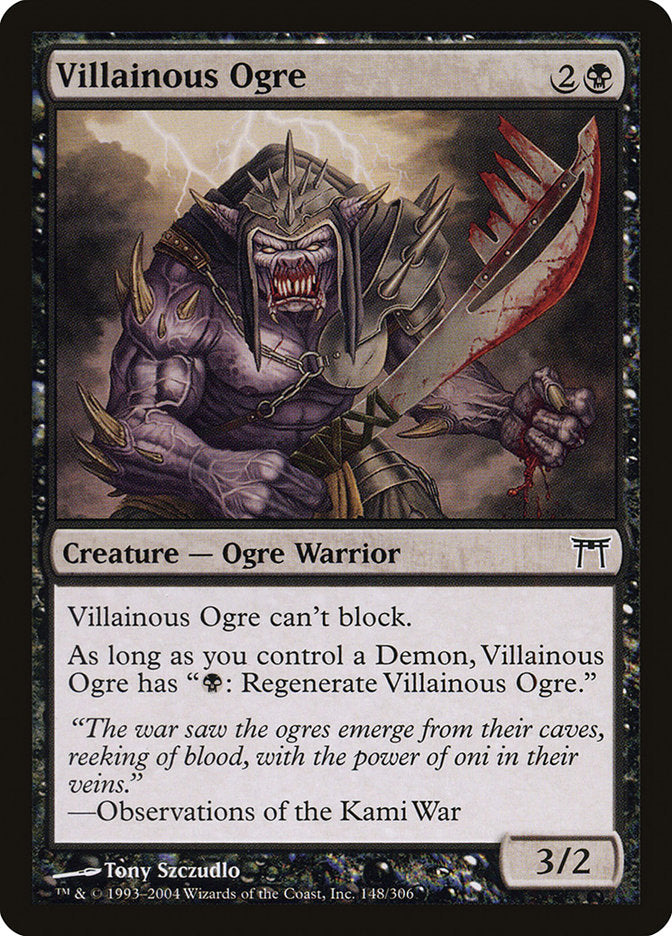 Villainous Ogre [Champions of Kamigawa] | Nerdhalla Games