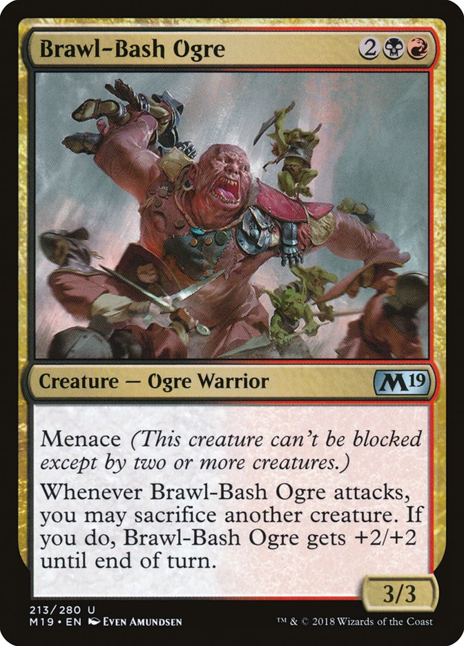 Brawl-Bash Ogre [Core Set 2019] | Nerdhalla Games