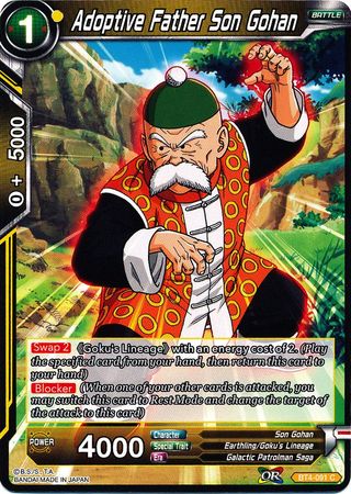 Adoptive Father Son Gohan [BT4-091] | Nerdhalla Games