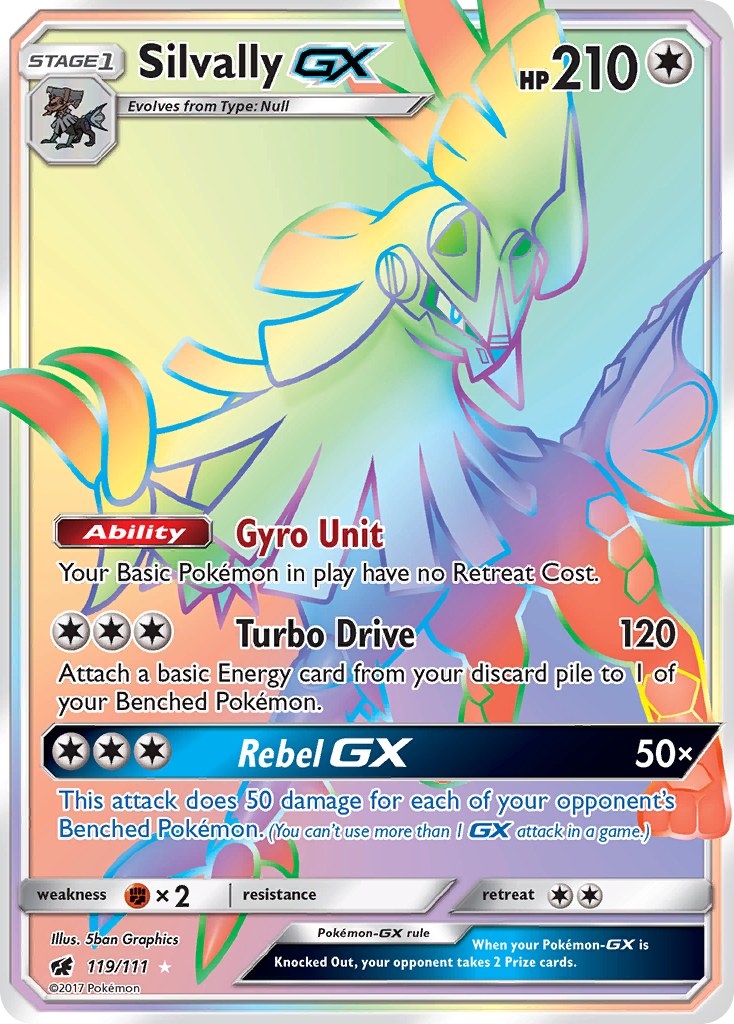 Silvally GX (119/111) [Sun & Moon: Crimson Invasion] | Nerdhalla Games