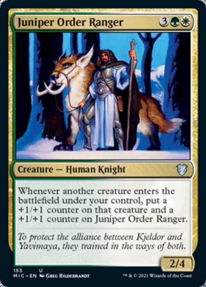 Juniper Order Ranger [Innistrad: Midnight Hunt Commander] | Nerdhalla Games