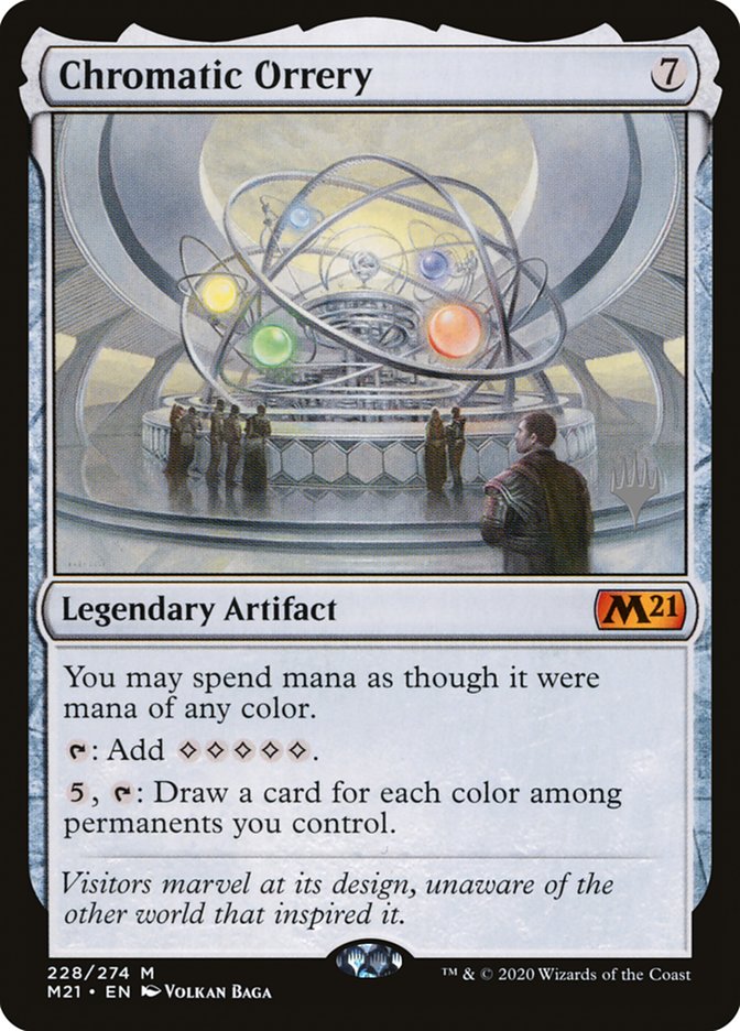 Chromatic Orrery (Promo Pack) [Core Set 2021 Promos] | Nerdhalla Games