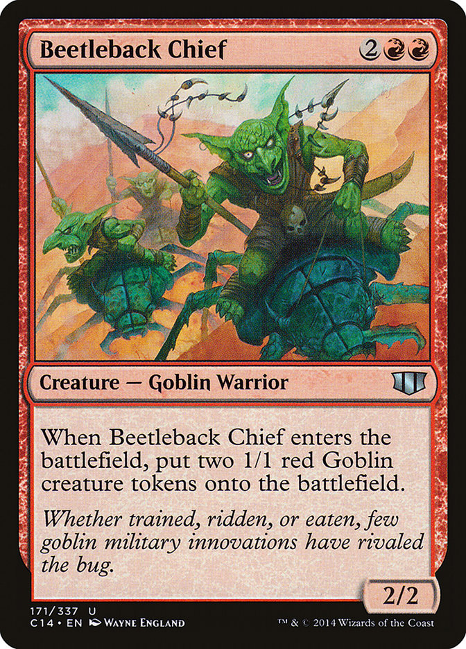 Beetleback Chief [Commander 2014] | Nerdhalla Games