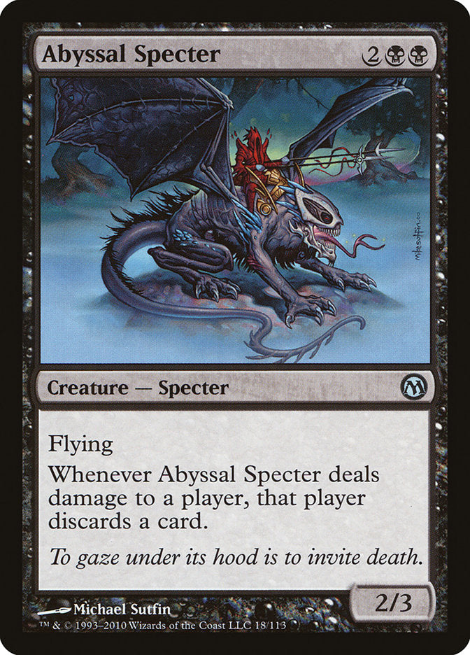 Abyssal Specter [Duels of the Planeswalkers] | Nerdhalla Games