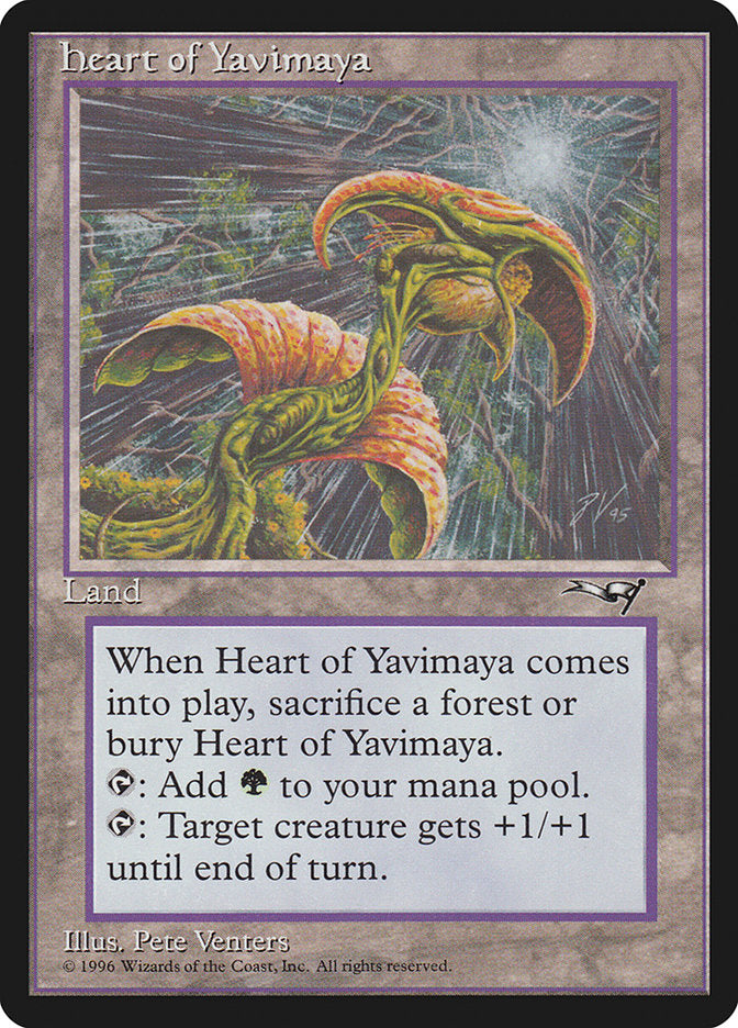 Heart of Yavimaya [Alliances] | Nerdhalla Games