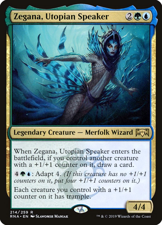 Zegana, Utopian Speaker [Ravnica Allegiance] | Nerdhalla Games