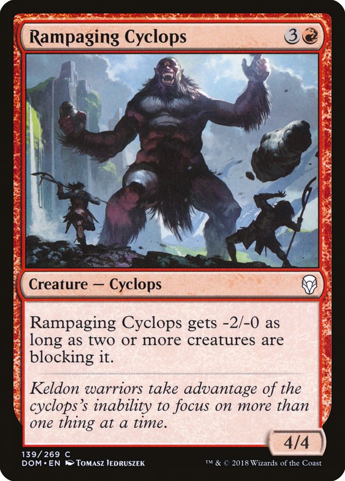 Rampaging Cyclops [Dominaria] | Nerdhalla Games