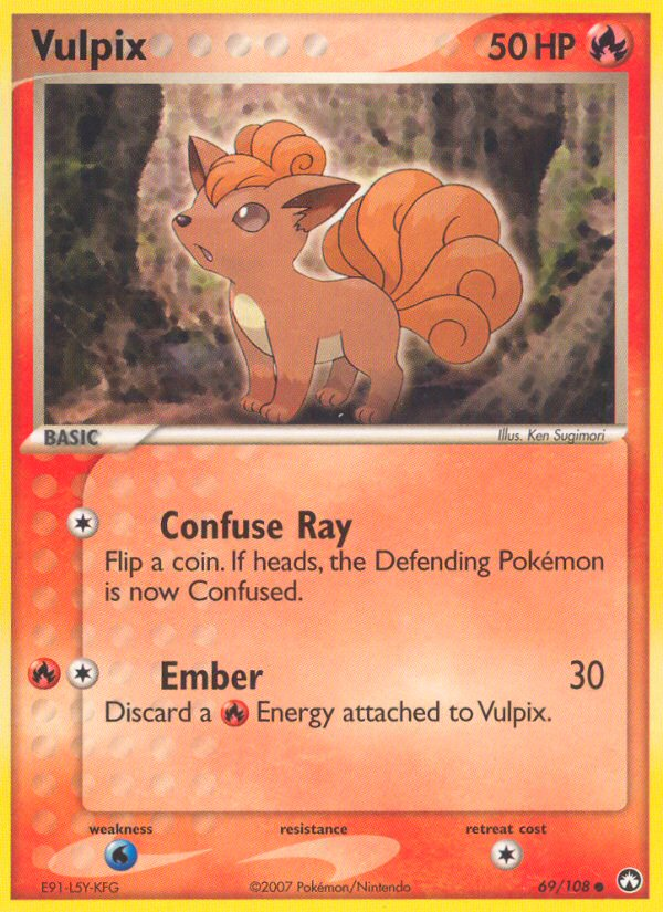 Vulpix (69/108) [EX: Power Keepers] | Nerdhalla Games