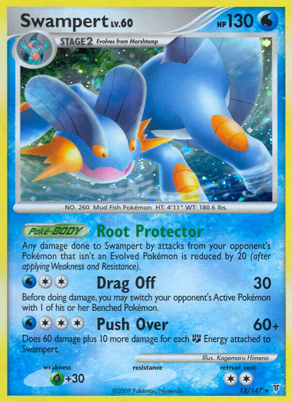 Swampert (12/147) (Theme Deck Exclusive) [Platinum: Supreme Victors] | Nerdhalla Games