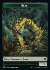 Satyr // Beast Double-sided Token [Commander Legends: Battle for Baldur's Gate Tokens] | Nerdhalla Games