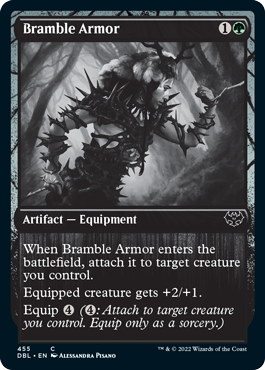 Bramble Armor (455) [Innistrad: Double Feature] | Nerdhalla Games