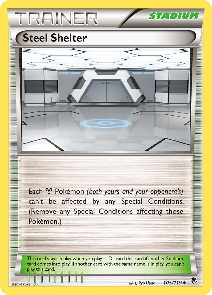 Steel Shelter (105/119) [XY: Phantom Forces] | Nerdhalla Games