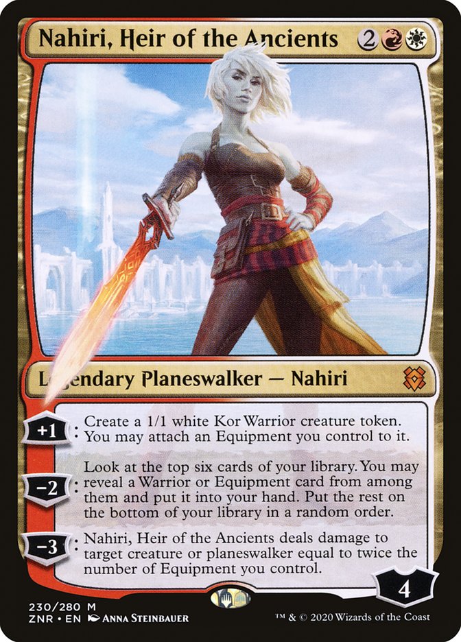 Nahiri, Heir of the Ancients [Zendikar Rising] | Nerdhalla Games