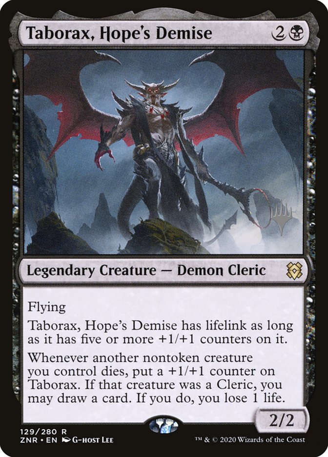 Taborax, Hope's Demise (Promo Pack) [Zendikar Rising Promos] | Nerdhalla Games