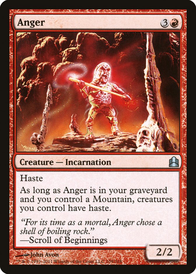 Anger [Commander 2011] | Nerdhalla Games