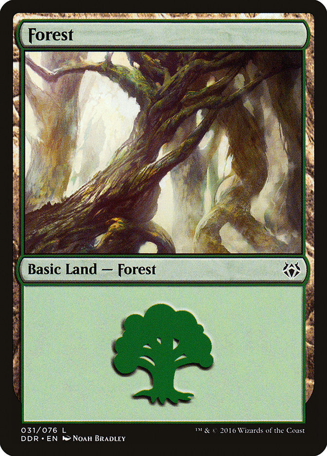 Forest (31) [Duel Decks: Nissa vs. Ob Nixilis] | Nerdhalla Games