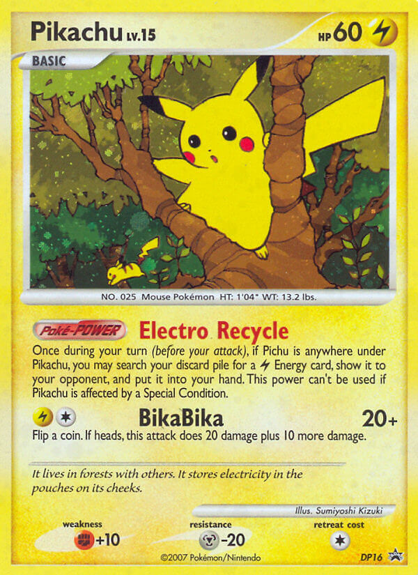 Pikachu (DP16) [Diamond & Pearl: Black Star Promos] | Nerdhalla Games