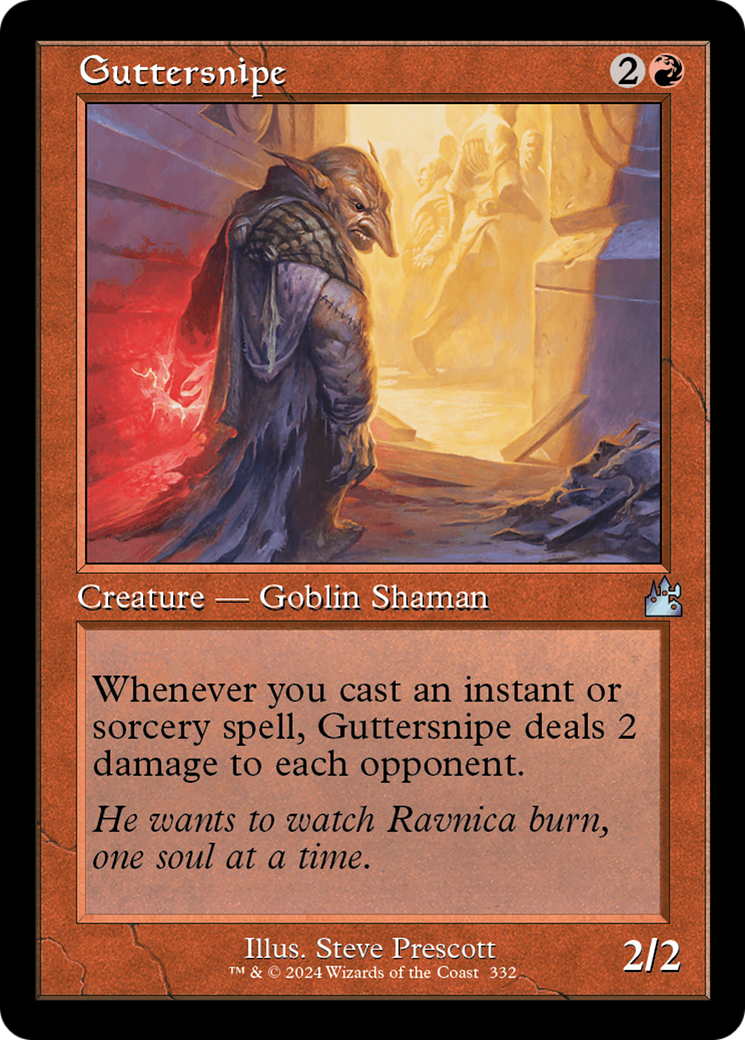 Guttersnipe (Retro Frame) [Ravnica Remastered] | Nerdhalla Games