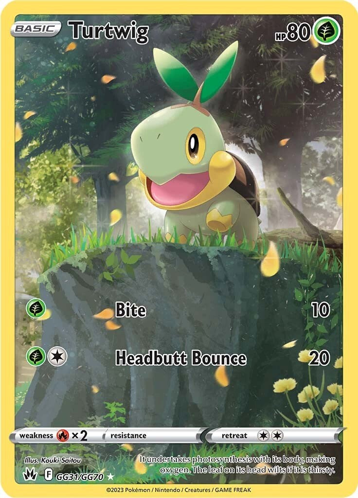 Turtwig (GG31/GG70) [Sword & Shield: Crown Zenith] | Nerdhalla Games