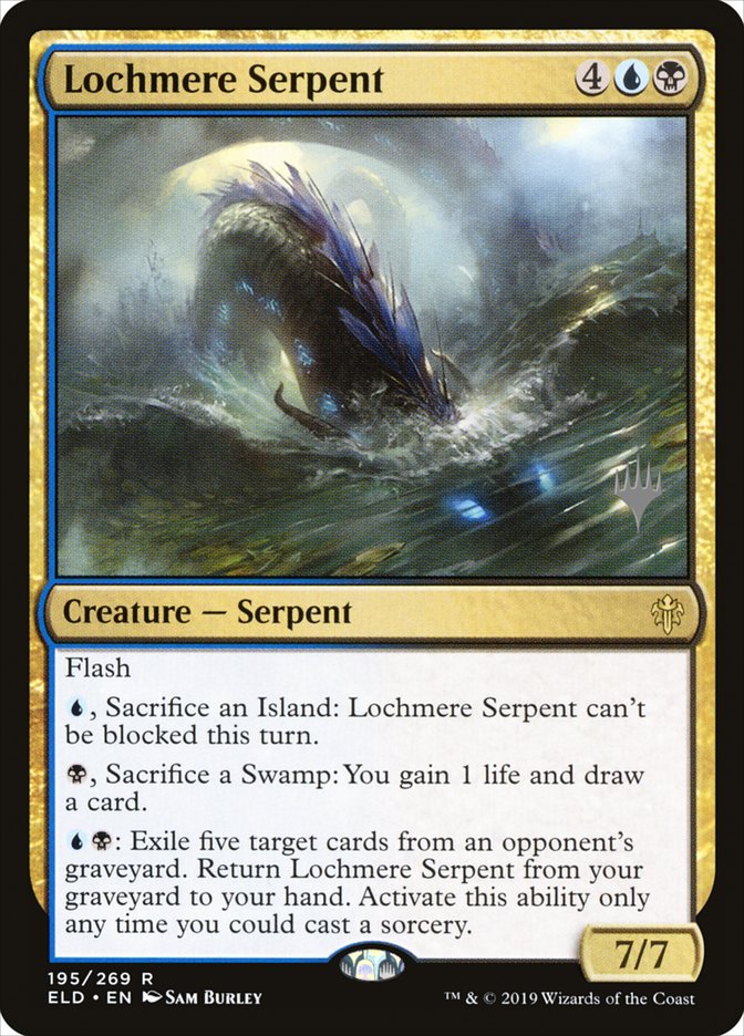 Lochmere Serpent (Promo Pack) [Throne of Eldraine Promos] | Nerdhalla Games