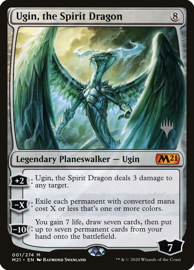 Ugin, the Spirit Dragon (Promo Pack) [Core Set 2021 Promos] | Nerdhalla Games