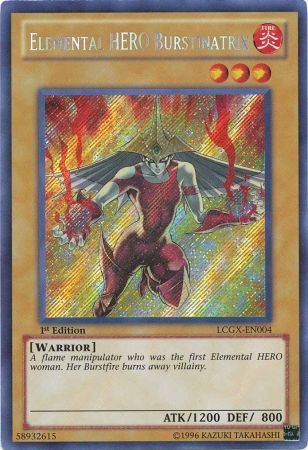 Elemental HERO Burstinatrix [LCGX-EN004] Secret Rare | Nerdhalla Games