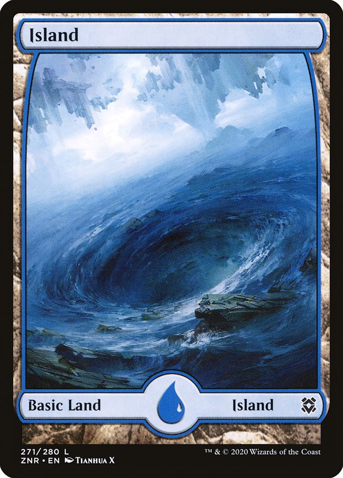 Island (271) [Zendikar Rising] | Nerdhalla Games