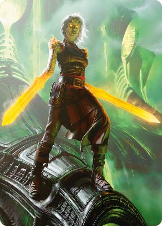 Nahiri, the Unforgiving Art Card [Phyrexia: All Will Be One Art Series] | Nerdhalla Games