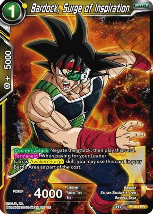 Bardock, Surge of Inspiration [P-204] | Nerdhalla Games