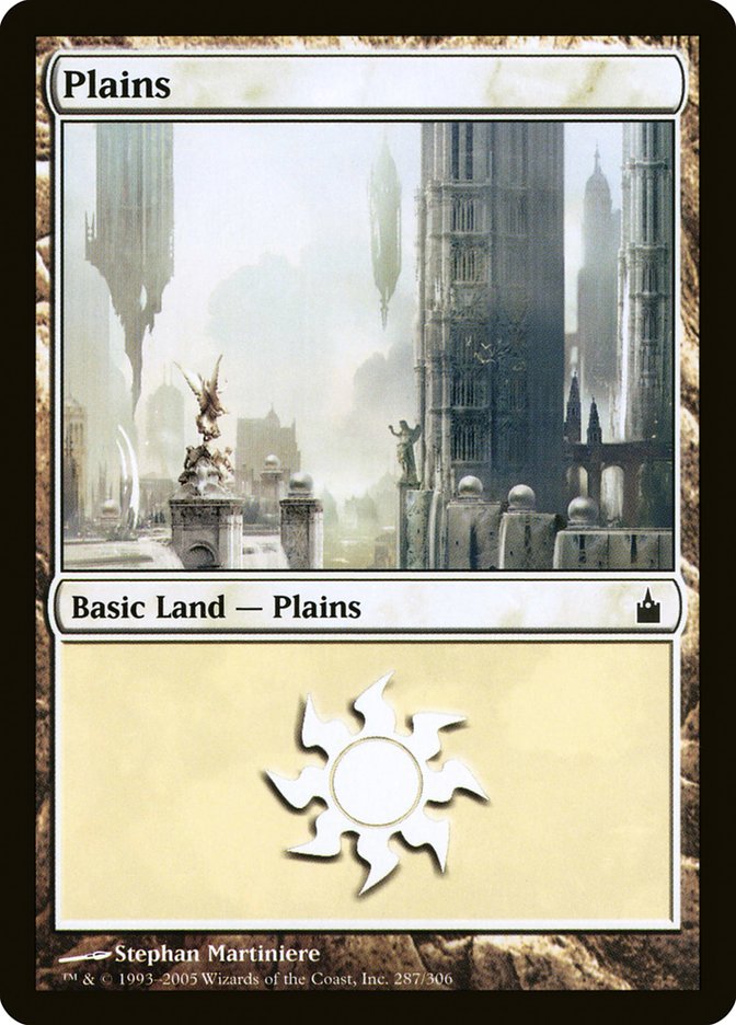 Plains (287) [Ravnica: City of Guilds] | Nerdhalla Games