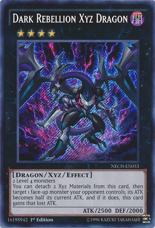 Dark Rebellion Xyz Dragon [NECH-EN053] Secret Rare | Nerdhalla Games