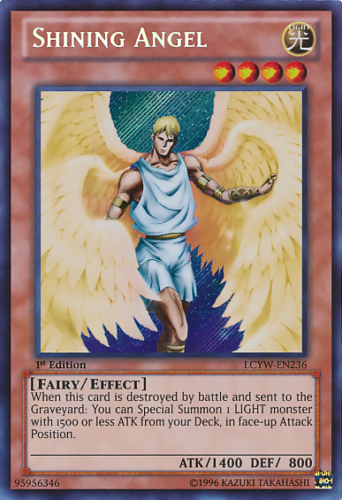 Shining Angel [LCYW-EN236] Secret Rare | Nerdhalla Games